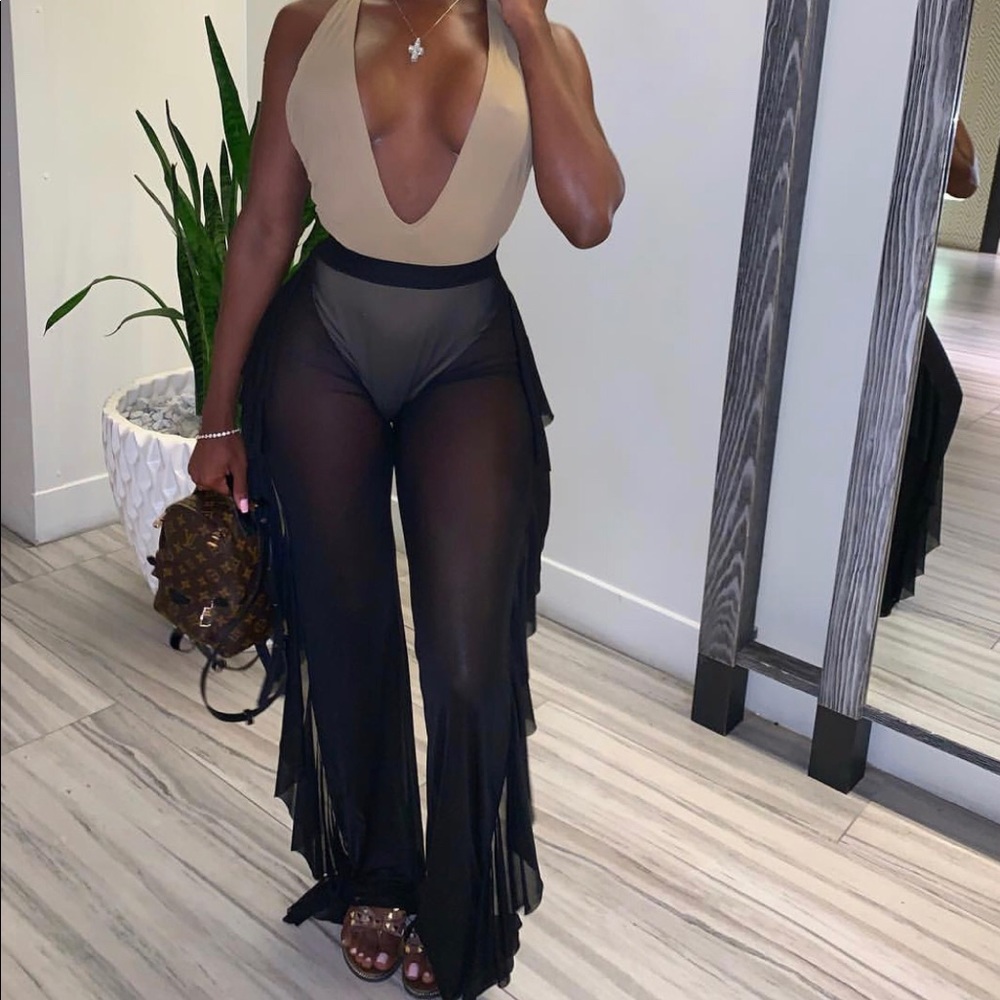 Sheer pants